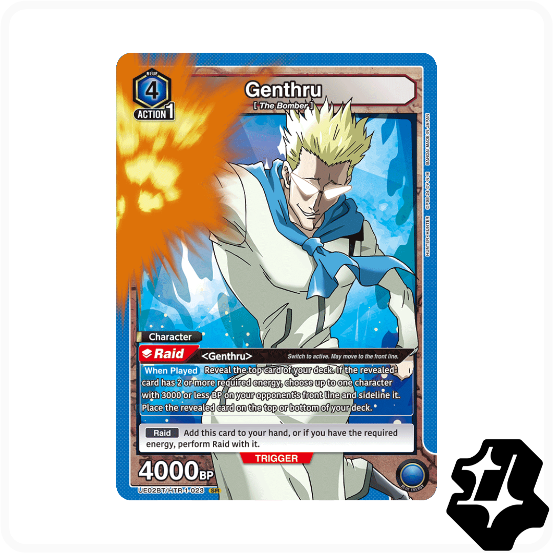 Hunter x Hunter Vol. 1 - Blue Bomber, Fully-Built Deck