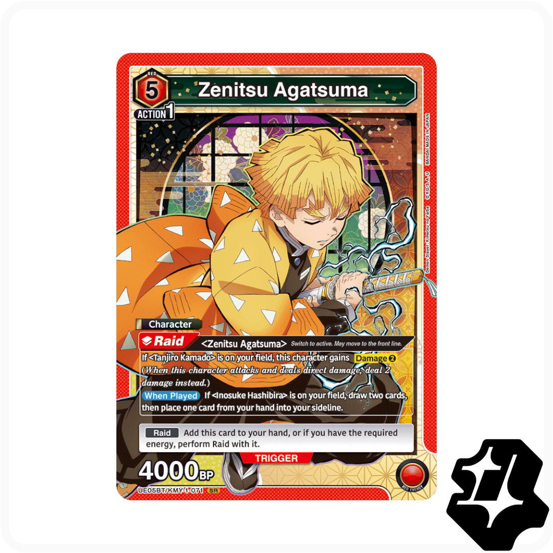 Demon Slayer Vol. 1 - Zenitsu Rush, Fully-Built Deck