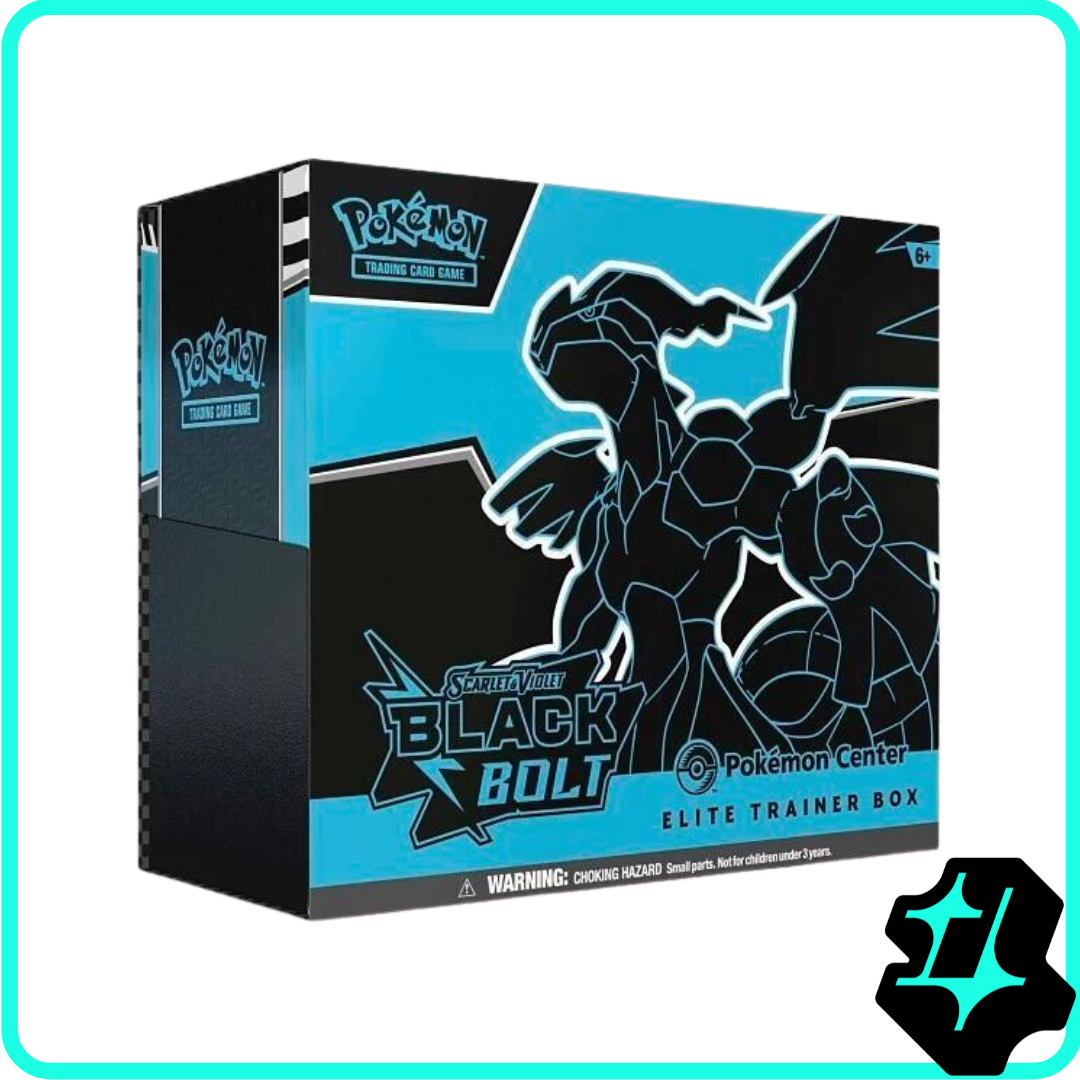 Black Bolt Pokemon Center Elite Trainer Box (Exclusive) - SV: Black Bolt (BLK)