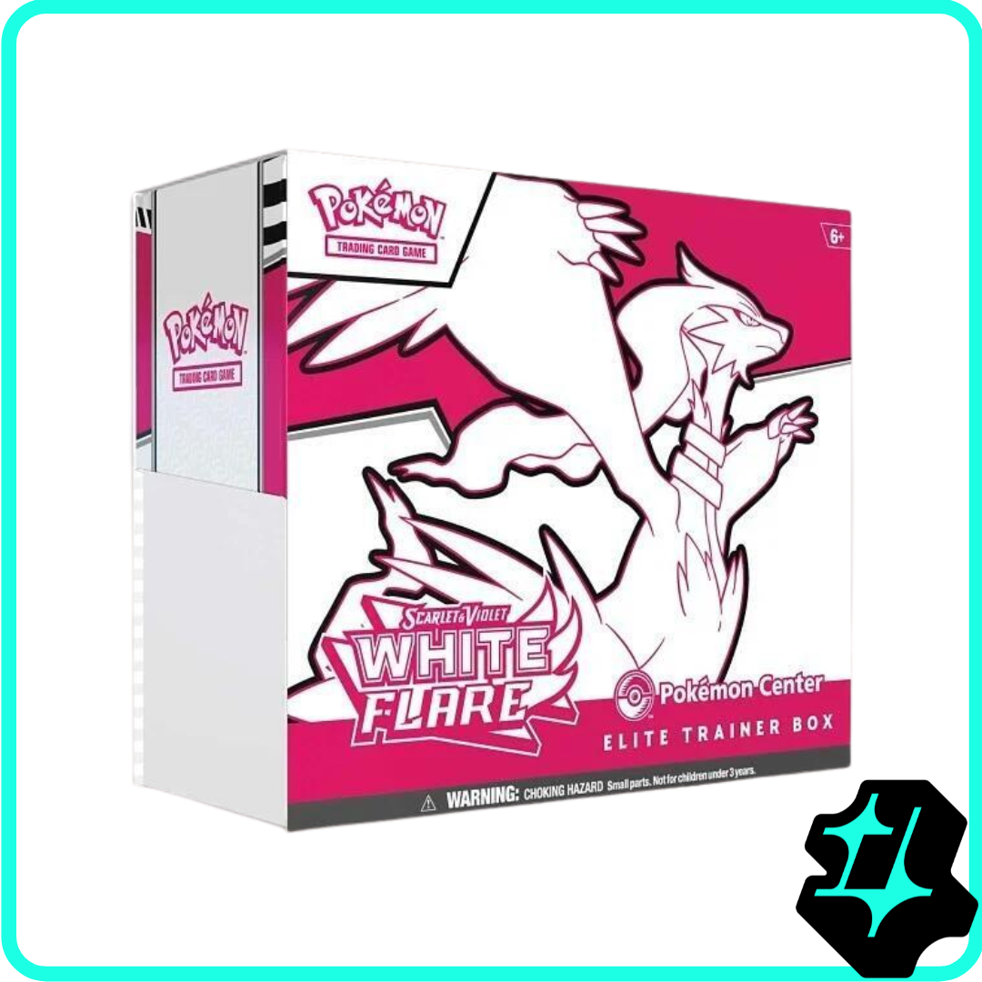 White Flare Pokemon Center Elite Trainer Box (Exclusive) - SV: White Flare (WHT)