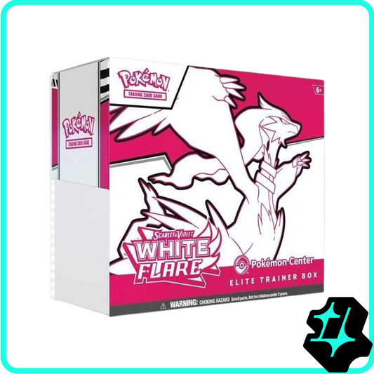 White Flare Pokemon Center Elite Trainer Box (Exclusive) - SV: White Flare (WHT)